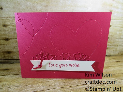 Stampin' Up, Meant to Be, Valentine's Day cards