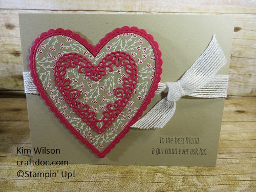 Meant to Be, All my Love, Stampin' Up!, Valentine's Day Cards