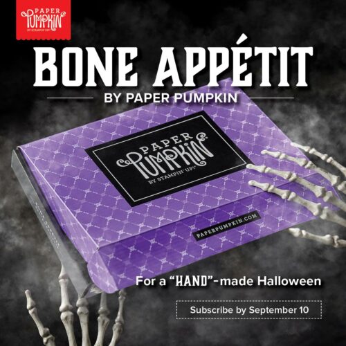 Stampin' Up, Paper Pumpkin, Bone Appetit, Halloween, Treat Boxes