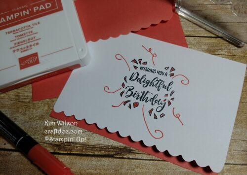 Stampin Up, Delightful Day, #simplestamping